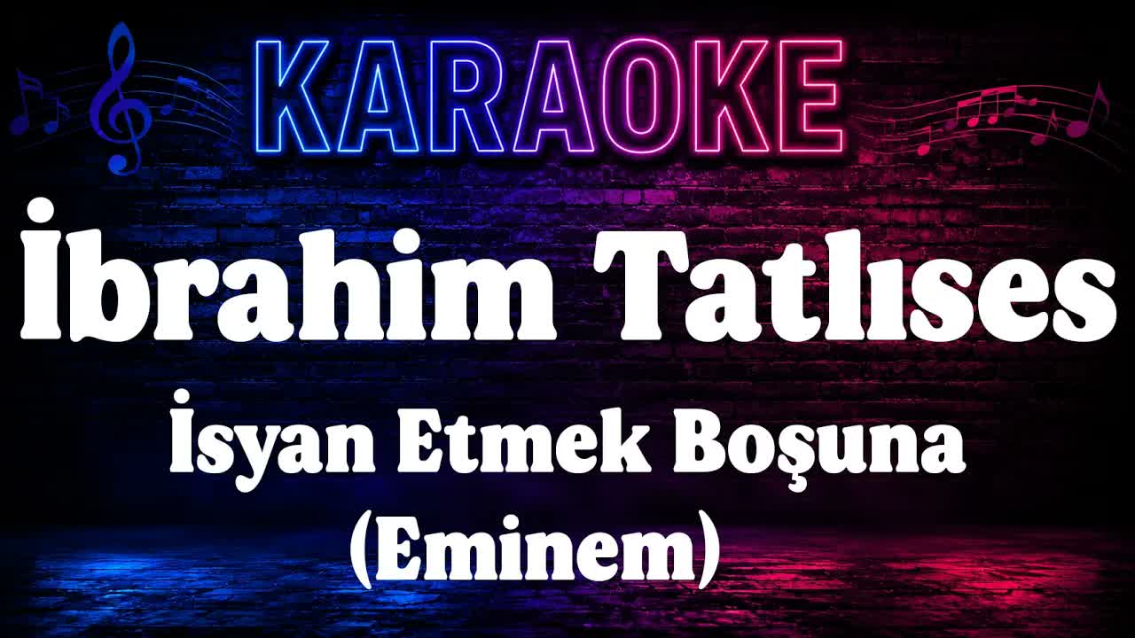İbrahim Tatlıses - İsyan Etmek Boşuna (Eminem)
