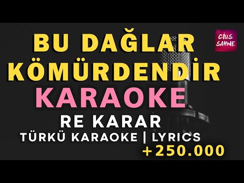 Bu Dağlar Kömürdendir - Bağlama Gitar Re