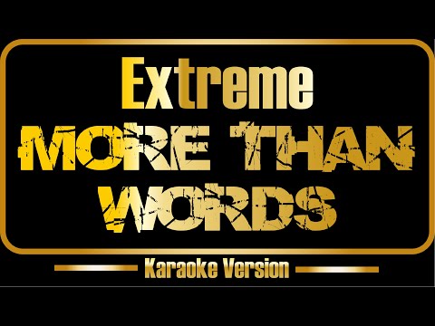 Extreme - More Than Words