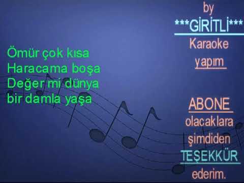Müslüm Gürses: Yalan bu dünya yalan:Orjinal Karaoke.