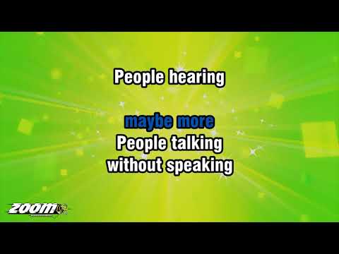 Simon And Garfunkel - The Sound Of Silence (Karaoke Version with Harmony)