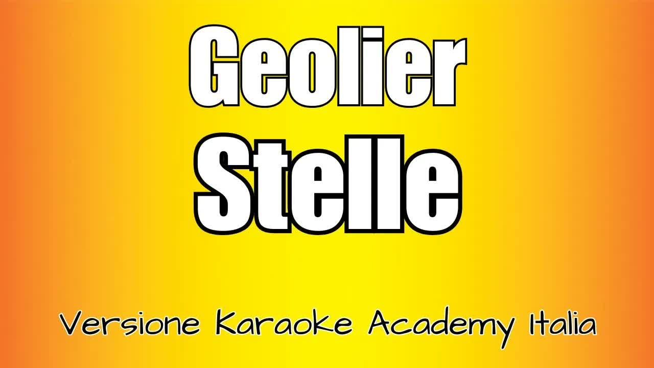 GEOLIER - STELLE