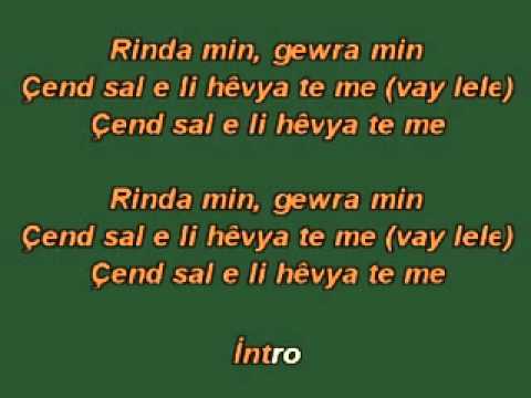 İbrahim Tatlıses - Agir Ketye Dilê Min - (Rindamin)