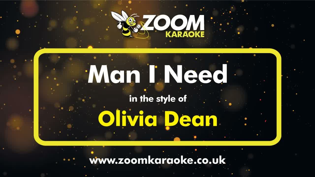 Olivia Dean - Man I Need (Without Backing Vocals)