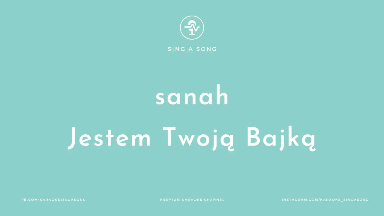 sanah - Jestem Twoją Bajką