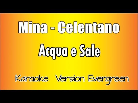Mina Celentano - Acqua e Sale