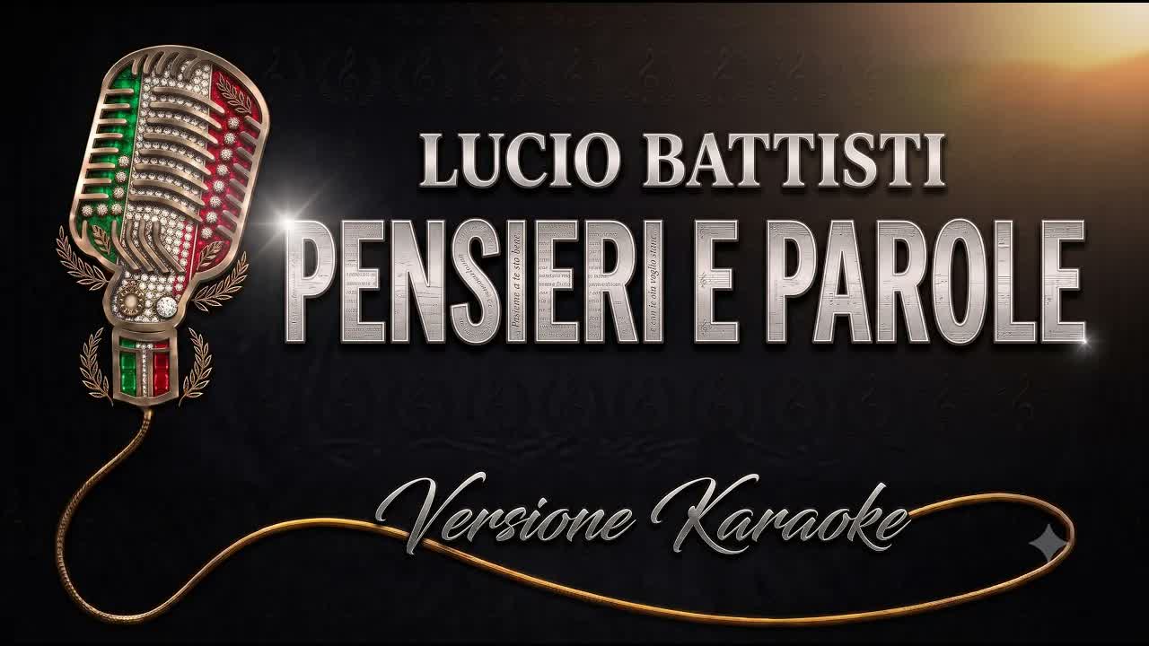 Lucio Battisti - Pensieri e parole