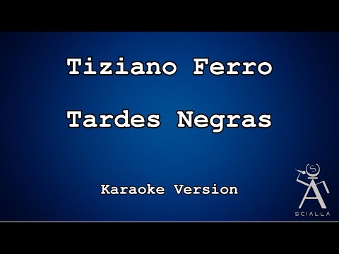 Tiziano Ferro - Tardes Negras