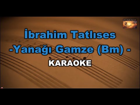 İbrahim Tatlıses - Yanağı Gamze (Bm)
