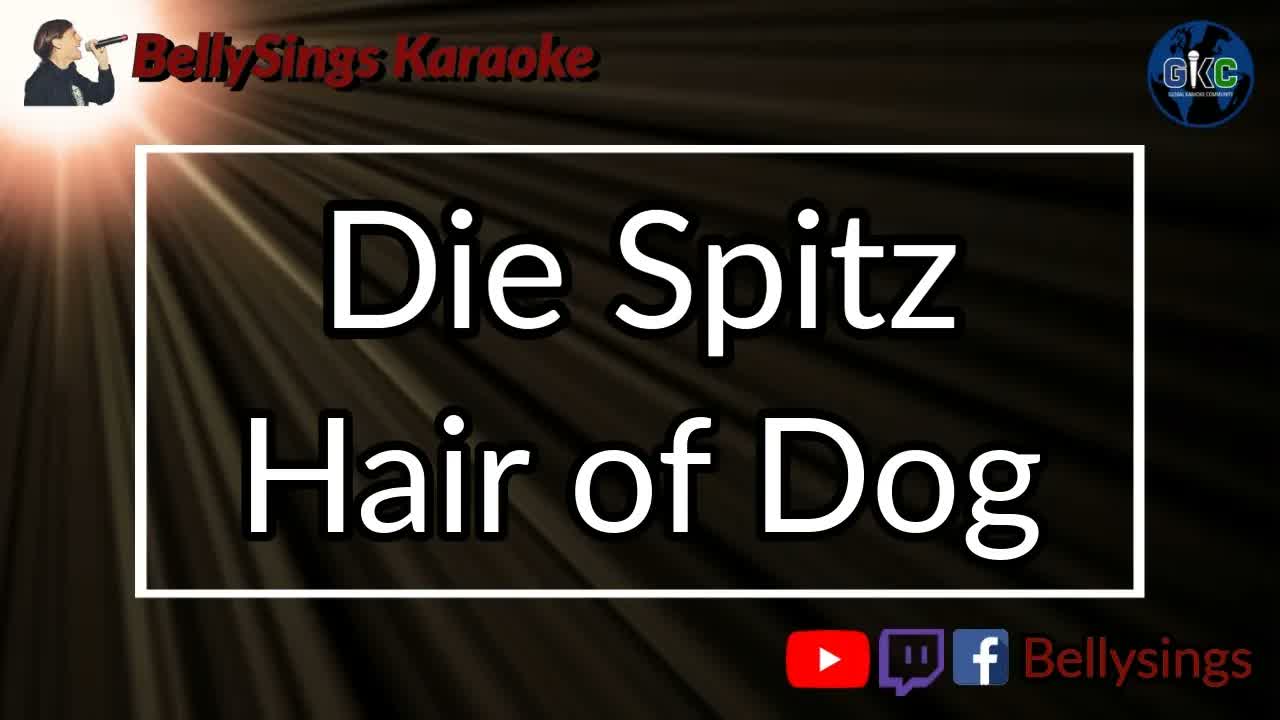 Die Spitz - Hair of Dog (With Video)