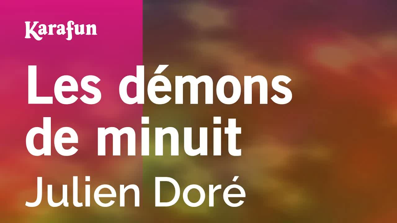 Julien Doré - Les démons de minuit