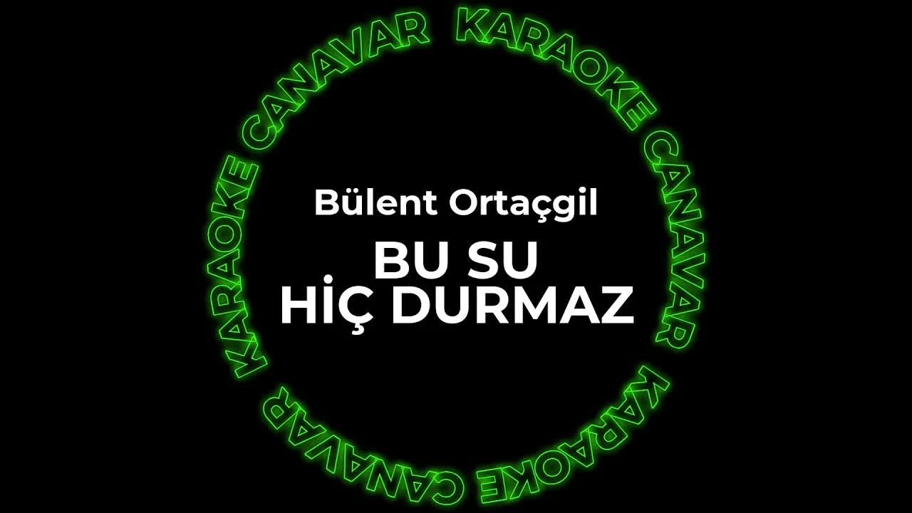 Bülent Ortaçgil - Bu Su Hiç Durmaz