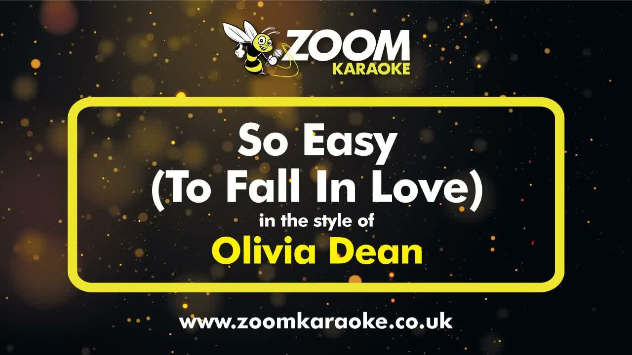 Olivia Dean - So Easy (To Fall In Love) (No Backing Vocals)
