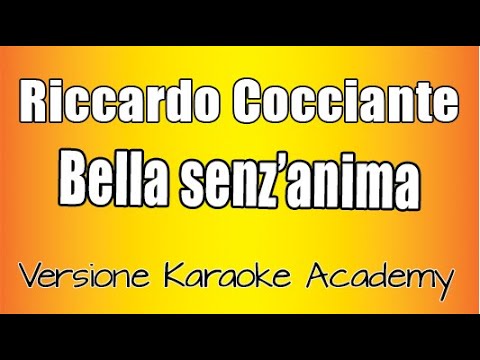 Riccardo Cocciante - Bella senz'anima