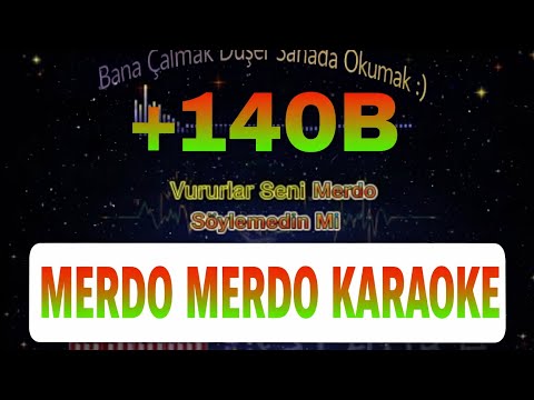 Merdo Merdo Karaoke (Koray Avcı)Türkçe Piano Karaoke Yavaş Arabeks Versiyon