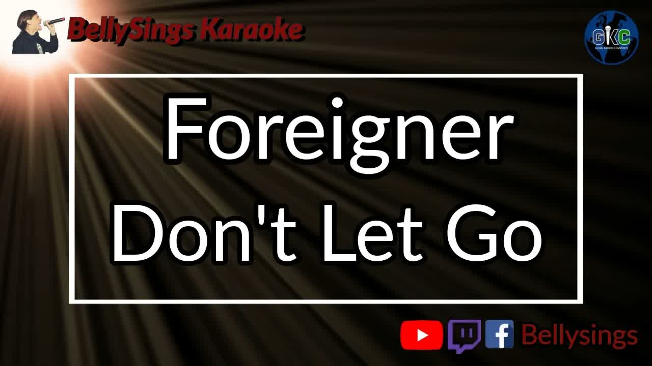 Foreigner - Don't Let Go