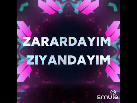 Zarardayım