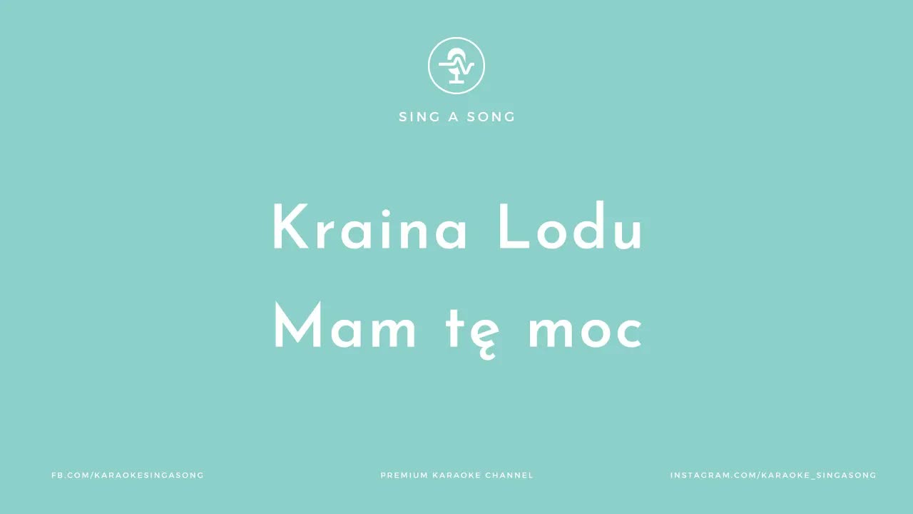 Kraina lodu - Mam tę moc