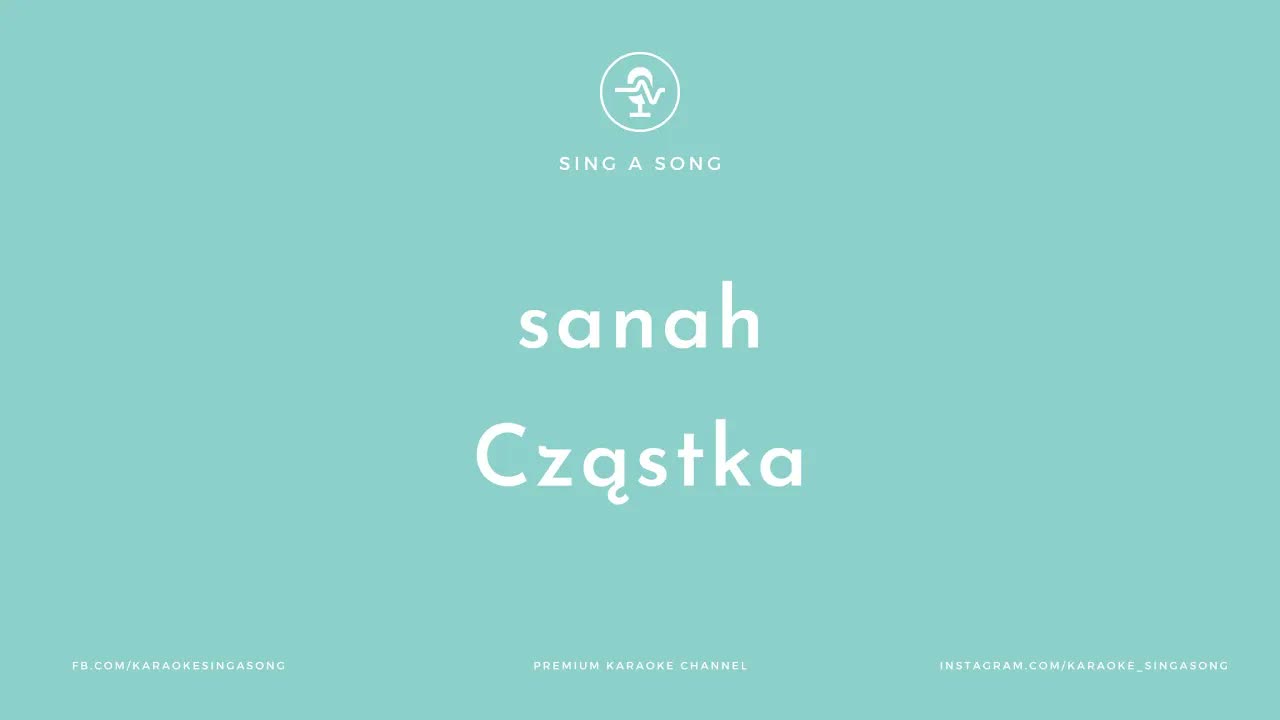 sanah - Cząstka