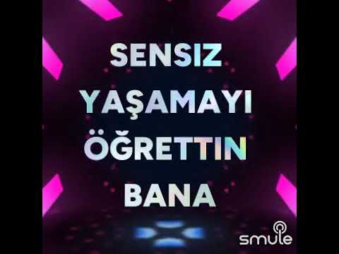 Öğrettin bana