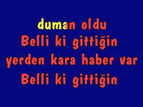 Barış Manço dağlar dağlar karaoke(MK life)