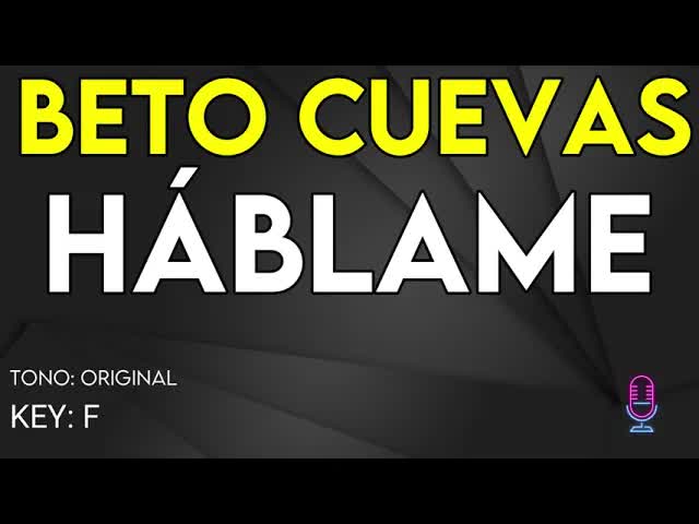 Beto Cuevas - Háblame