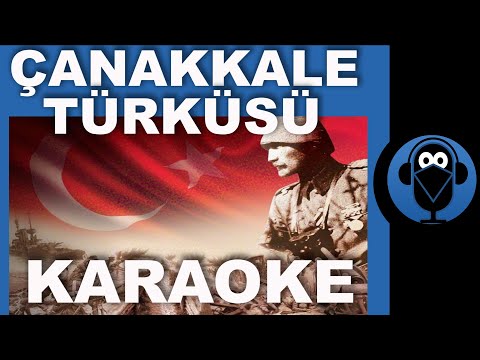 ÇANAKKALE TÜRKÜSÜ / ( Karaoke Türkü ) / Sözleri / Fon Müziği / COVER