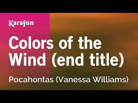 Pocahontas - Colors of the Wind