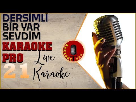 Dersimli Bir Yar Sevdim Pro Live | Canlı Karaoke Türkü