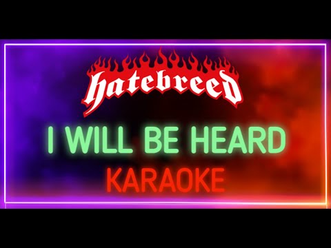 Hatebreed - I Will Be Heard