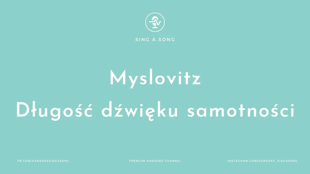 Myslovitz - Długość dźwięku samotności