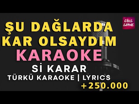 Şu Dağlarda Kar Olsaydım - Canlı Bağlama Si