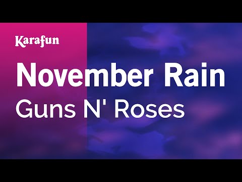 Guns N' Roses - November Rain