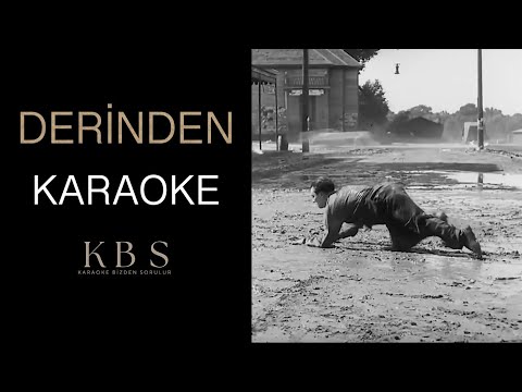 Barış Diri - Derinden | (Kaliteli Piyano Karaoke)