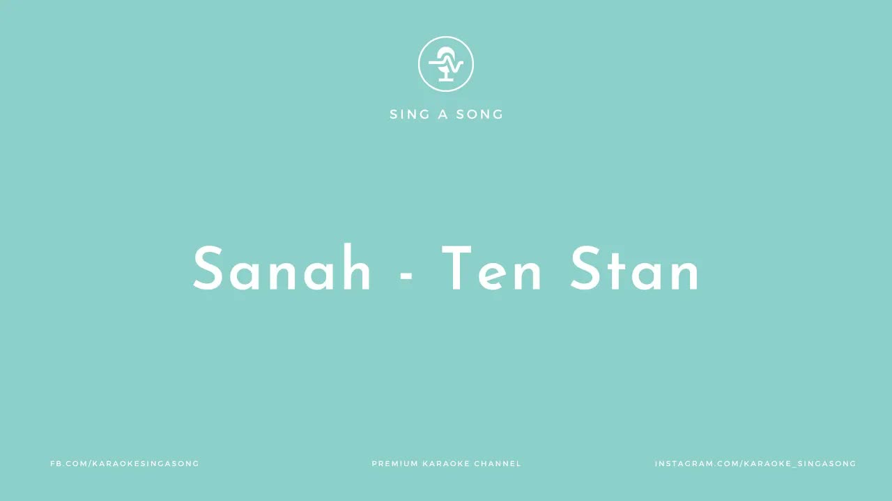 Sanah - Ten Stan