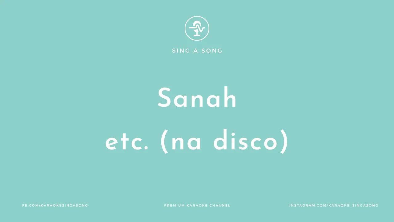 Sanah - etc. (na disco)