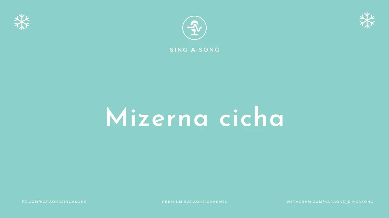 Kolęda Mizerna cicha