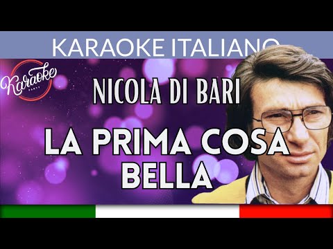Nicola Di Bari - La prima cosa bella Italiano