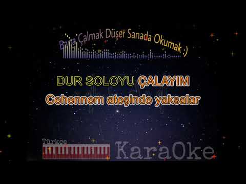 Sen Al Canımı (İbrahim Tatlıses-Esra Şahbaz) Türkçe Piano Arabeks Karaoke 2 Sol Ve Re