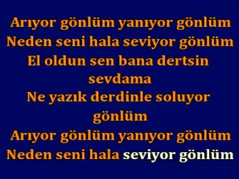 YANIYOR GÖNLÜM KARAOKE EMRAH