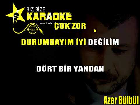 İyi Değilim Karaoke Azer Bülbül 2020