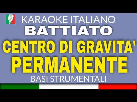BATTIATO - CENTRO DI GRAVITÀ PERMANENTE