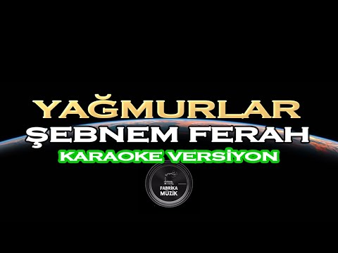 Şebnem Ferah - Yağmurlar