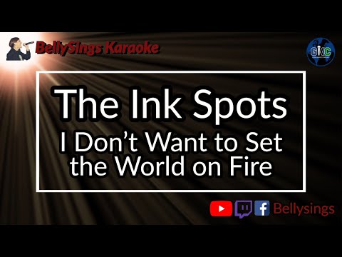 The Ink Spots - I Don't Want to Set the World on Fire [Fallout]