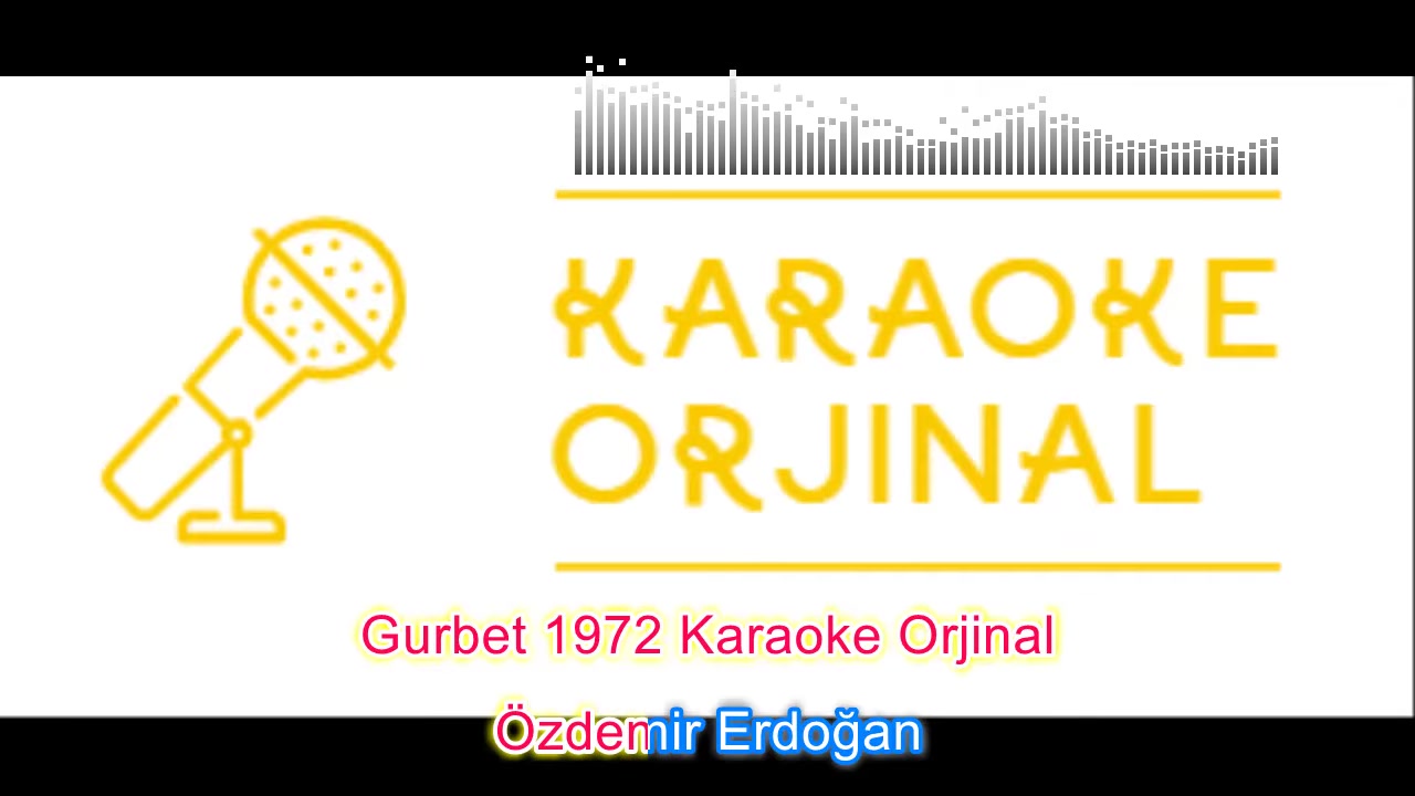Özdemir Erdoğan Gurbet Karaoke Orjinal (1972 )